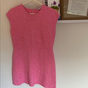 Zara Pink Textured Dress